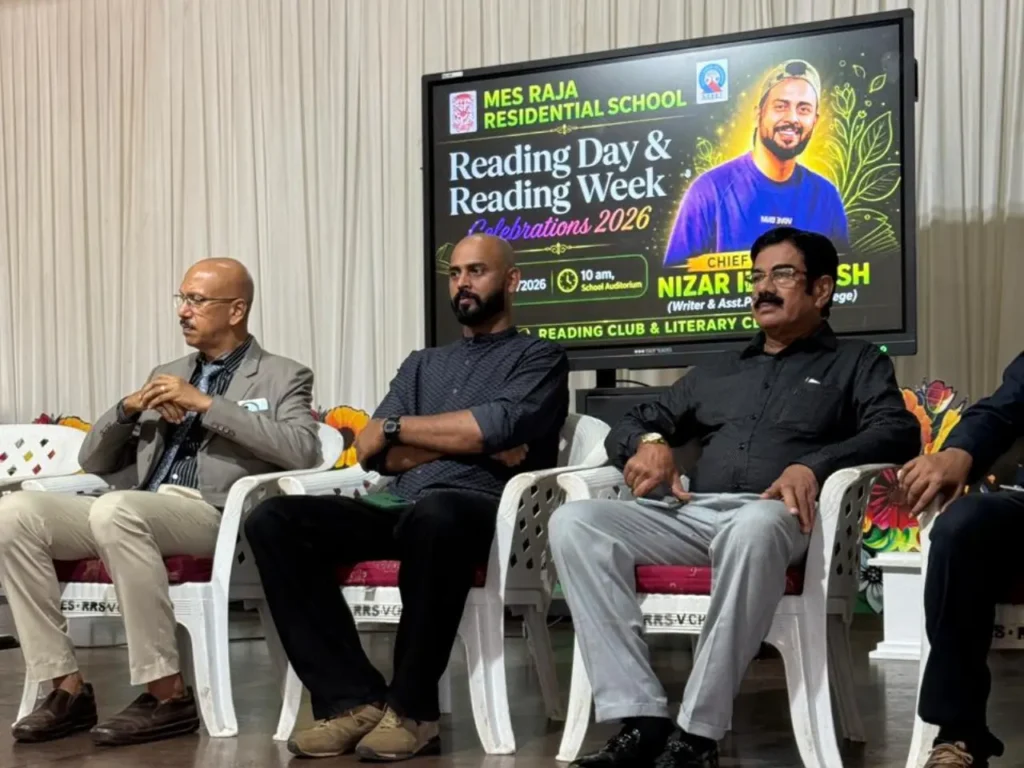 Reading Day Celebration at MES Raja Residential School